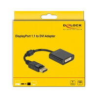Delock Adapter DisplayPort 1.1 Stecker zu DVI Buchse...