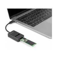 Delock Combo Konverter für M.2 NVMe PCIe oder SATA SSD mit USB Type-C™ 10 Gbps