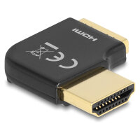 Delock HDMI Adapter Stecker zu Buchse 90° rechts...