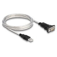 Delock Adapter USB 2.0 Typ-A zu 1 x Seriell RS-422/485...