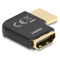 Delock HDMI Adapter Stecker zu Buchse 90° links...