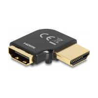 Delock HDMI Adapter Stecker zu Buchse 90° links...