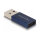 Delock USB 10 Gbps Adapter USB Typ-A Stecker zu USB Type-C™ Buchse aktiv blau