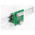 Delock RJ45 Buchse zu Terminalblock mit Drucktaster für Hutschiene