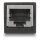 Delock Adapter RJ45 Buchse zu RJ45 Buchse Cat.6 schwarz