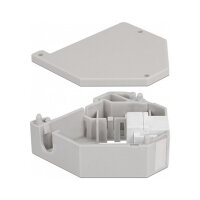 Delock Hutschienenadapter mit Keystone USB 2.0 Typ-A Buchse zu USB 2.0 Typ-A Buchse