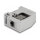Delock Hutschienenadapter mit Keystone Modul RJ45 Buchse zu RJ45 Buchse Cat.6A
