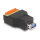 Delock USB 3.2 Gen 1 Typ-A Buchse zu Terminalblock Adapter mit Drucktaster