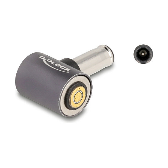 Delock Adapter für Notebook Ladekabel 5,5 x 2,1 mm Stecker zu magnetischem 8 Pin Konnektor
