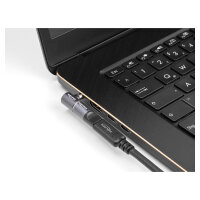 Delock Adapter für Notebook Ladekabel Lenovo 11,0 x 4,5 mm Stecker zu magnetischem 8 Pin Konnektor