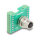 Delock M12 Übergabemodul Adapter A-kodiert 17 Pin Buchse zu 18 Pin Terminalblock zum Einbau