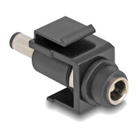 Delock Keystone Modul DC 5,5 x 2,5 mm Buchse zu DC 5,5 x...