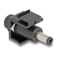 Delock Keystone Modul DC 5,5 x 2,5 mm Buchse zu DC 5,5 x...