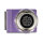 Delock M12 Adapter D-kodiert 4 Pin Buchse zu RJ45 Buchse Cat.5e mit Befestigungsloch 90° gewinkelt violett