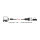 Delock Adapter USB Type-C™ zu 1 x Seriell RS-232 D-Sub 9 Pin Stecker mit Muttern 25 cm