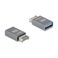 Delock Adapter USB 10 Gbps Typ-E Key A Stecker zu USB...