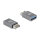Delock Adapter USB 10 Gbps Typ-E Key A Stecker zu USB Typ-A Buchse Metall