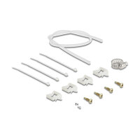 Delock LWL Wandbox für 4 x SC Simplex oder LC Duplex Adapter Metallgehäuse