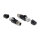 Delock M12 Adapter X-kodiert 8 Pin Stecker zu RJ45 Stecker schwarz