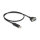 Delock USB RS-232 Adapter USB 2.0 zu D-Sub 9 Stecker mit Muttern kompaktem seriellen Steckergehäuse 50 cm