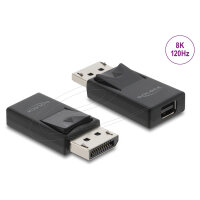 Delock DisplayPort zu Mini DisplayPort Adapter 8K mit HDR und HDCP Unterstützung - bidirektional