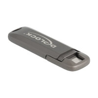 STICK DELOCK USB 20 Gbps USB-C Speicherstick 256GB Lesegeschwindigkeit 1980mB/s - Metallgehuse