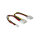 DELOCK Kabel Y-Kabel Stromvers. 1x 13.3cm 5.25Zoll 1x 8.9cm/ 3,5Zoll