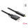 Delock Aktives Optisches Kabel USB 10 Gbps USB Type-C Stecker zu Typ Micro-B Stecker mit Schrauben 10 m