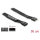Delock HD Audio Flachbandkabel Mainboard Verlängerungskabel 9 Pin Pfostenstecker zu Pfostenbuchse 50 cm schwarz