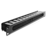 Delock 19? Kabelmanagement Rangierpanel mit Bürste 1...