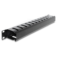 Delock 19? Kabelmanagement Rangierpanel mit Bürste 1...