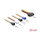 Delock Stromversorgungskabel SATA 15 Pin Stecker zu 4 x 2 Pin Lüfter (12 V / 7 V / 5 V) 20 cm