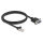 Delock CAN Bus Kabel RJ45 Stecker zu D-Sub 9 Pin Stecker mit Muttern Cat.5e STP 1 m