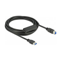 Delock USB 5 Gbps Aktives Kabel USB Typ-A zu USB Typ-B 5 m