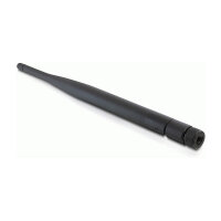 Delock WLAN 802.11 ac/a/b/g/n Antenne RP-SMA Stecker 4 - 5 dBi omnidirektional mit Kippgelenk schwarz