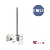 Delock 5G 3,3 - 3,8 GHz Antenne N Buchse 8 dBi 50 cm...