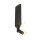 Delock LTE Antenne Dualband WLAN ac/a/b/g/n SMA Stecker 1 - 4 dBi omnidirektional drehbar mit Kippgelenk schwarz