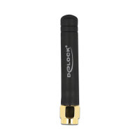 Delock LPWAN 868 MHz Antenne SMA Stecker 1,6 dBi omnidirektional starr schwarz
