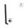 Delock WiFi 6 Antenne RP-SMA Stecker 3 - 6 dBi omnidirektional mit Kippgelenk schwarz