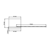 Delock LTE Antenne I-PEX Inc., MHF® I Stecker 2,0 - 3,5 dBi 1.13 15 cm PCB intern Klebemontage