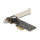 PCI Express x1 Netzwerkkarte 5 Gigabit LAN 1 x RJ45 RTL8126