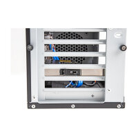 Wechselrahmen PCI Express Karte für 1 x M.2 NVMe SSD - Low Profile Formfaktor
