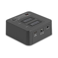 USB 20 Gbps M.2 Dockingstation für 2 x M.2 NVMe PCIe...