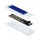 Externes Gehäuse für M.2 NVMe PCIe SSD mit USB Type-C™ Buchse transparent