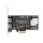 PCI Express x2 Netzwerkkarte 5 Gigabit LAN 2 x RJ45 RTL8126