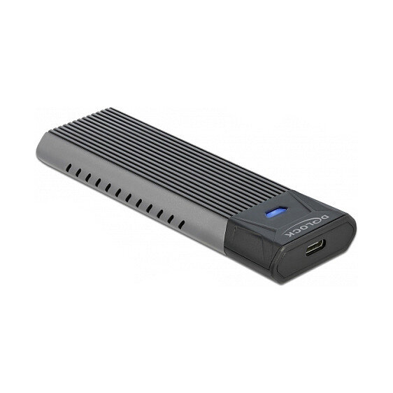 Externes USB Type-C™ Combo Gehäuse für M.2 NVMe PCIe oder SATA SSD - werkzeugfrei