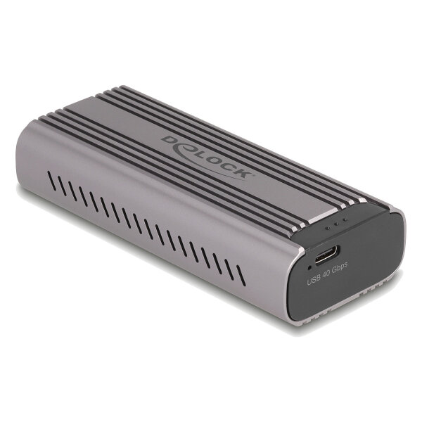 USB Type-C™ 40 Gbps Gehäuse für 1 x M.2 NVMe PCIe SSD