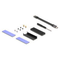 USB Type-C™ 40 Gbps Gehäuse für 1 x M.2 NVMe PCIe SSD