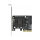 5 Port SATA PCI Express x4 Karte - Low Profile Formfaktor