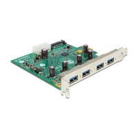 USB 3.0 PCI Express x1 Karte zu 4 x extern Typ-A